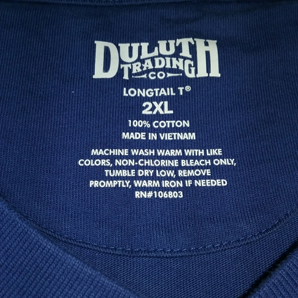 Duluth Trading Co men's short sleeve t-shirt size 2XL - Picture 5 of 5
